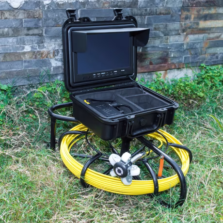 1000TVL 23mm Lens Industrial Endoscope 9"LCD 20M Cable Handheld Pipe Sewer Inspection Video Camera System
