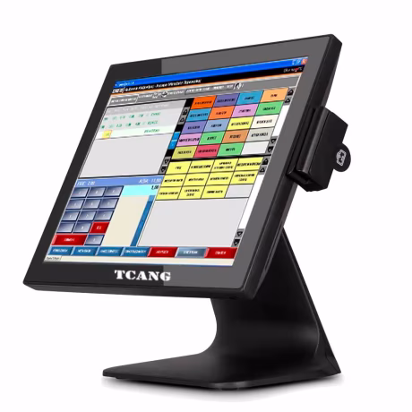 15 inch retail shop window touch screen all in one point of sale payment display terminal pos system factory price
