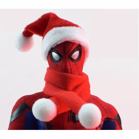 2022 Mini Christmas Santa Hat with Plush Ball Decorations Supplies for Business Gift Toy