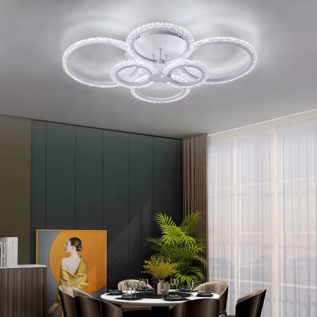 3000K 6000K LED Kitchen Living Room Ceiling Light Modern Round Ceiling Lamp For Indoor Home Lighting