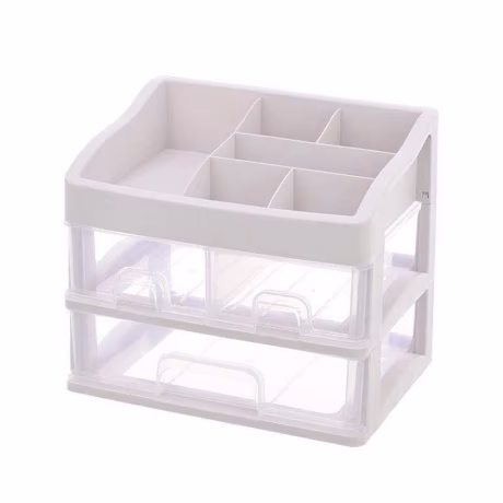 Bulk 4 drawers makeup organizer storage box cosmetic