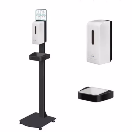 CE certification 1000ml Commercial Auto Spray Hand Sanitizer 70% Alcohol Gel Dispenser