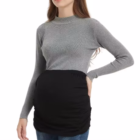 Dropshipping EMF Protection black belly band Silver Fiber Cotton 5G Wi-Fi Radiation Healthy Safety for Pregnant Women