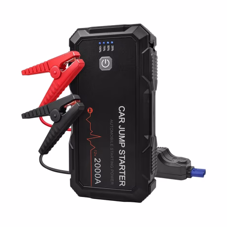 GLIGLE New Arrival Car Jump Starter With Power Bank Jump Starter Flashlight Car Portable jump starter battery