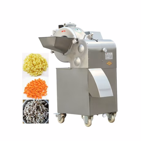 Industrial carrot onion kiwi fruit apple mango vegetable dicer machine cube cutting commercial vegetable dicer