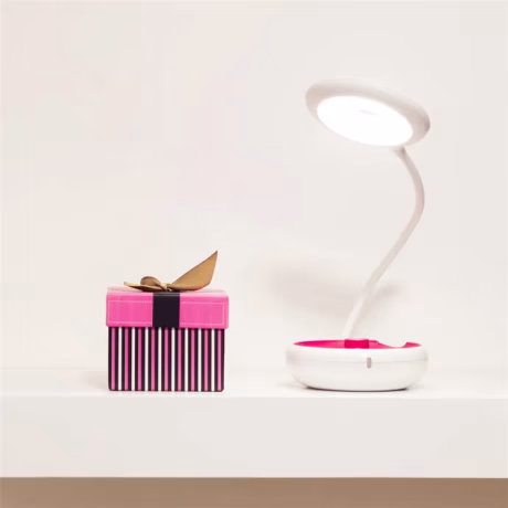 Janpim LED USB Rechargeable Home Decorative Bedroom Table Lamp Transforming from Flashlight to Night Lamp To Table Lamp Easily