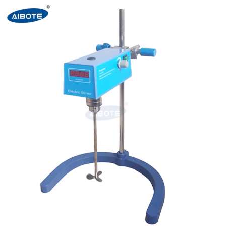 Laboratory Equipment 40L Scale LED Display Overhead Stirrer With Mechanical Mixing
