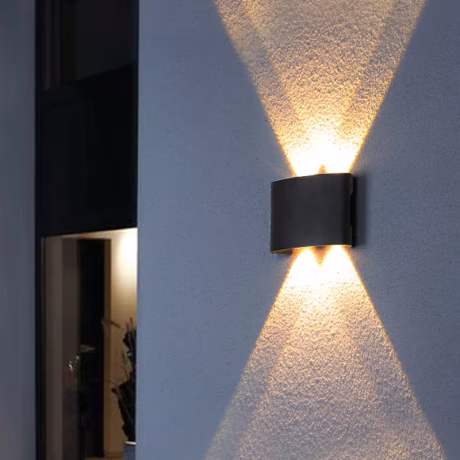 Led Wall Lamp Aluminum Outdoor IP65 Waterproof Up Down Wall Light For Home Stair Bedroom Bedside Bathroom Corridor Lighting