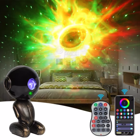 Light Factory Shenzhen Led lighting Falling Starry Lamp DJ Night Lights Club Astronaut Robot Starlight Disco Lazer For Bedroom