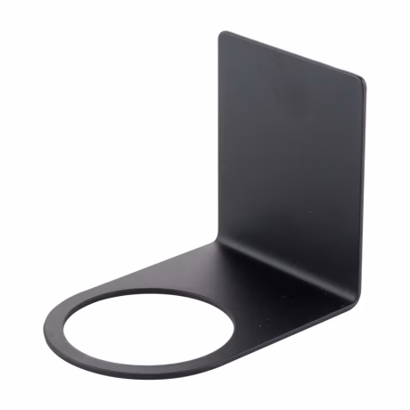 Longan Custom Strong Suction Bottle Holder 28mm 45mm Hole Size Adhesive Wall Stainless Steel Hanger For Kitchen Bathroom