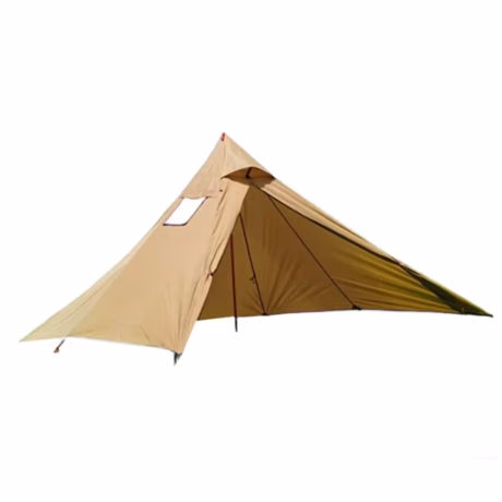 MCETO 1 Person Tipi Rainfly Hot Tent 270CM Lightweight Hunting Family Team Backpacking Camping Hiking Equipment