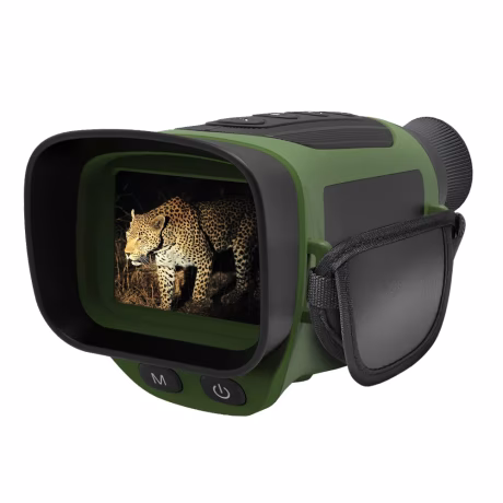 New 2.5K Infrared Night Vision Monocular 8X Zoom 2.0'' Screen Hunting Night Vision Viewer DT19 with IR Camera for camping