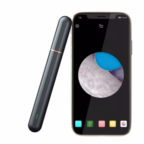 New Pro 2 in 1 Visual Ear Cleaner Stick Tweezer Mini Camera Health Care Otoscope for Home use