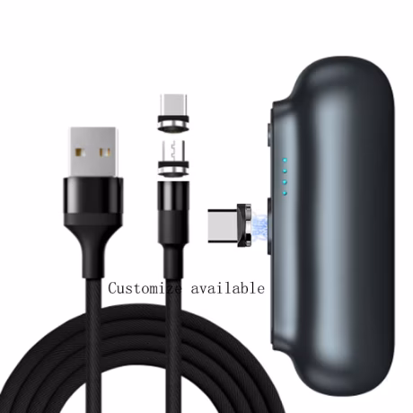 New Product Wireless Polymer Battery Portable Magnetic Mini Charging Treasure For Phone Type C Micro Power Bank