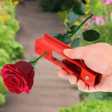 Rose Flower Thorn Stripper Burr Removal Plier Garden Tong Clip Cutting DIY Tool