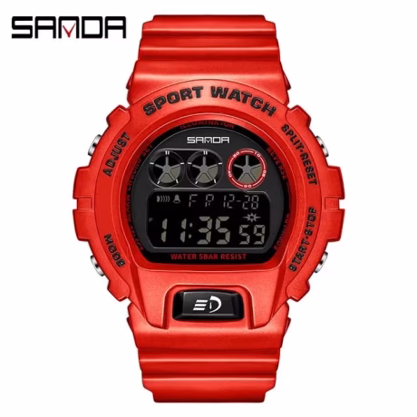 Sanda 2017 Multi-function New Compass Watch Digital Watch Instructions Manual Relojes Sport Watch for Men Casual