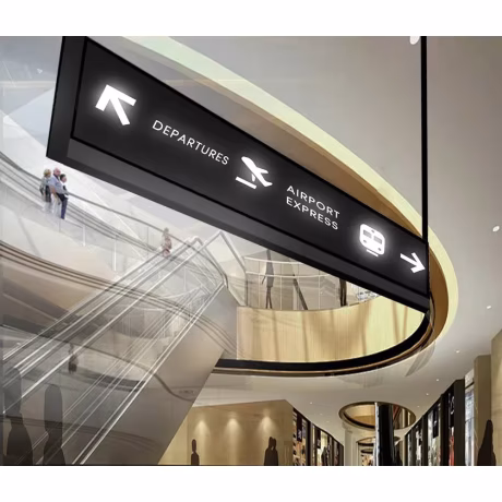 Semi-outdoor Wall Hanging 28.6 Inch Airport Digital Signage Digital Shelf Edge Ultra Thin Advertising High Bright LCD Bar Screen