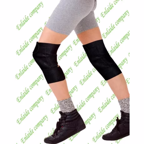Sports Orthopedic magnetic tourmaline health knee Support Belt Weight Lifting knee Support Cotton Customized