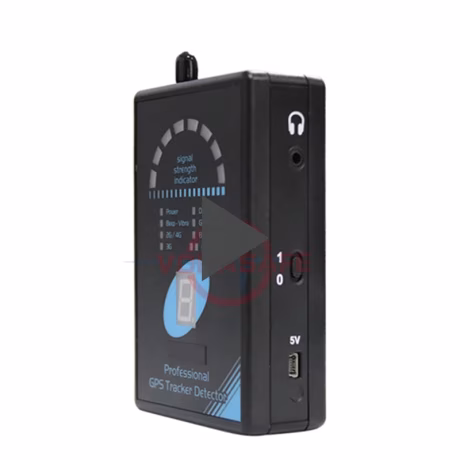 Vodasafe High Power Gps Tracking Device Detector Gps Signal Detector With 8-LED Signal Strength Indication