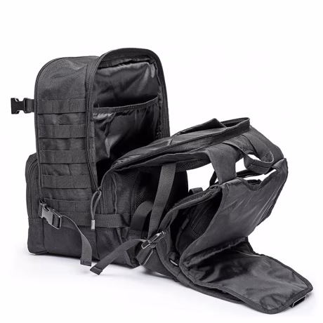 YAKEDA Hiking Bag Camo Outdoor Hunting 600D Polyester Large Capacity Buckle Camping Training Tactical Backpacks Travel Bags
