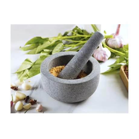 16cm stone mortar and pestle grey granite stone bowl kitchen tools granite spicer stone herb grinder