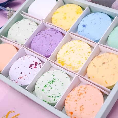 AiXin Relaxing 12PCS Organic Shower Bombs Essential Oil Shower Steamer Tablets Set Aromatherapy Shower Steamers Private Label