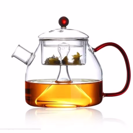 Boiled glass teapot Handmade High Borosilicate Glass Teapot tea set wholesale price