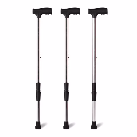Cheapest stainless steel walking stick Eight gear telescopic adjustable walking cane for the elderly