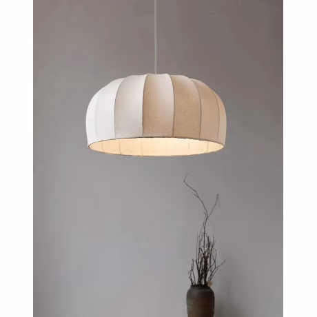 Dining room chandelier Japanese style bedroom living room study room handmade silk pendant lamps