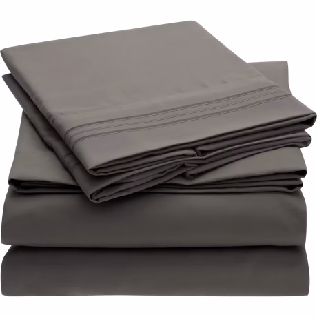 Disposable Wholesale Hotels Sale Bed Linen 1800TC Wrinkle Free Fabric Soft Like Cotton Microfiber Bed Sheets Bedding Set