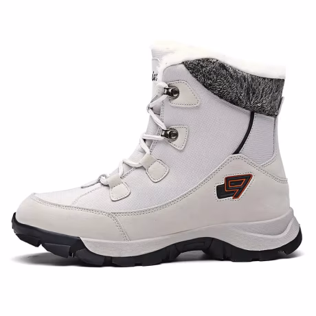 Hard Wearing Newly Daily Life Customizable Pu Upper Top Shoelace thick-soled Mens Cotton Shoes adult Toddler Snow Winter Boots