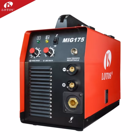 LOTOS MIG175 High Frequency DC inverter 175A Mig Welder with FREE Spool Gun and Helmet