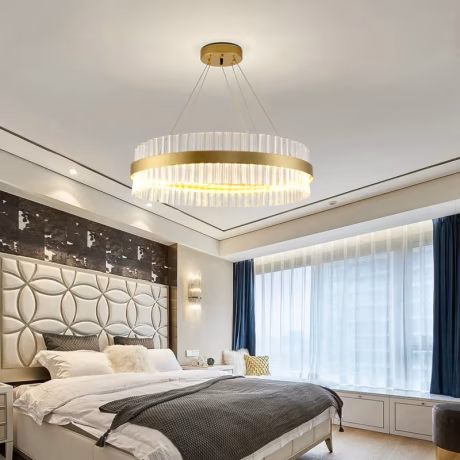 Modern Crystal LED Chandelier Best Quality K9 Ceiling Chandelier Luxury Lighting Fixtures Dining Room Suspended Lights