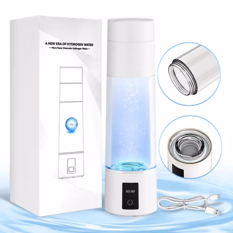 Molecular Hydrogen Machine H2 Engine Portable Hydrogen Gas Generator Hydrogen Water Bottle
