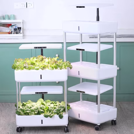New Arrival 44Holes/66Holes indoor smart garden hydroponic intelligent vertical farming home LED hydroponic growing systems