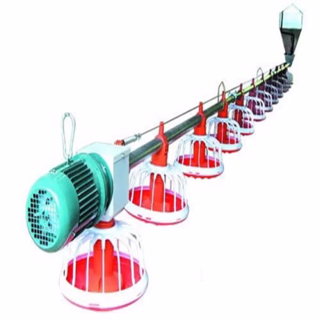 Poultry farm auto hopper spiral conveying pipe hopper and hopper horizontal control equipment
