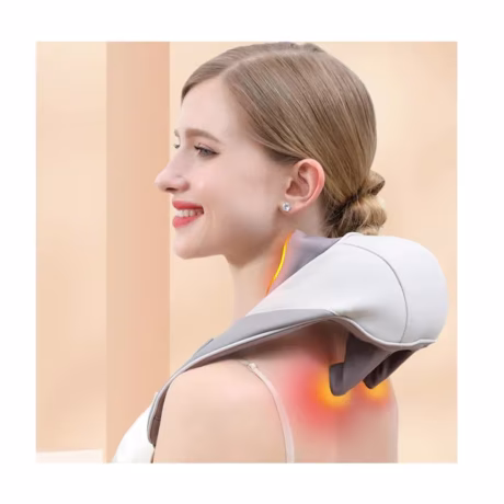 Rechargeable Mini Portable Smart Electric Neck Massager for Shoulder and Back Kneading