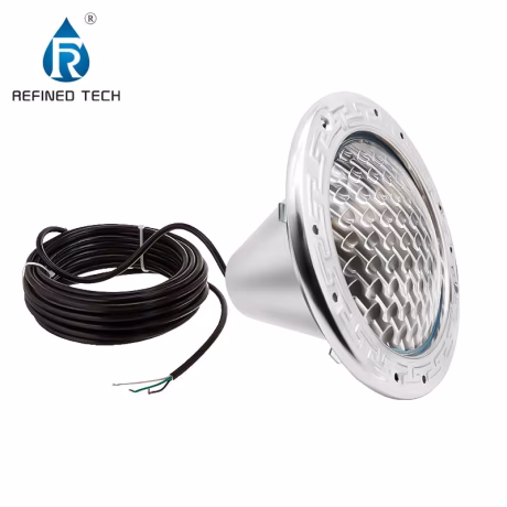 Refined LED Pool Light Bulb 120V RGB Color Changing Replacement bulb for Pentair Hayward Fixture Switch Control or Remote