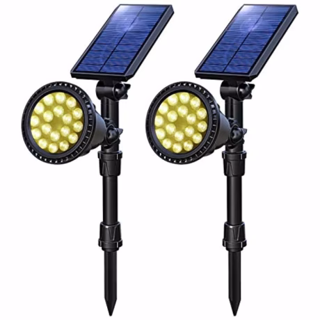Solar Garden Lights Decorative Patio Landscape Lamp RGB Color Change Park Lawn Solar LED Spike Spotlights