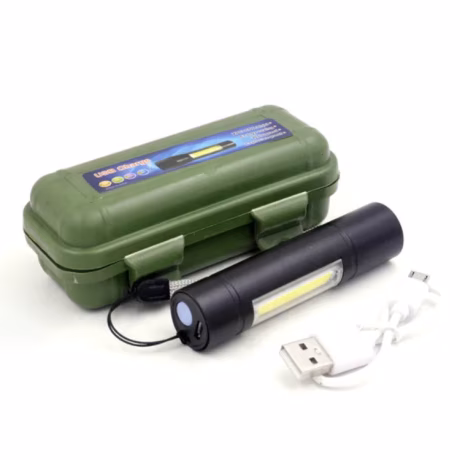 Ultra bright Super Lightweight Torchlight USB Charging Outdoor Rechargeable Mini Aluminum alloy led Camping Flashlight