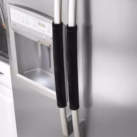 1 pair of Refrigerator Door Handle Covers Home Fridge Microwave Oven Cover Home Accessories