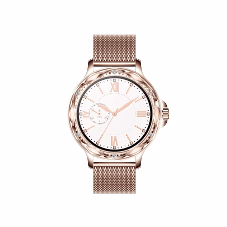 2023 new arrival ladies luxury watch CF12 smart watch stainless steel BT calling waterproof fashion Smartwatch for women