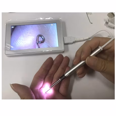 3.9mm HD 1080P medical home health care nose throat ear otoscope 4.5 visual digital ENT LCD endoscope