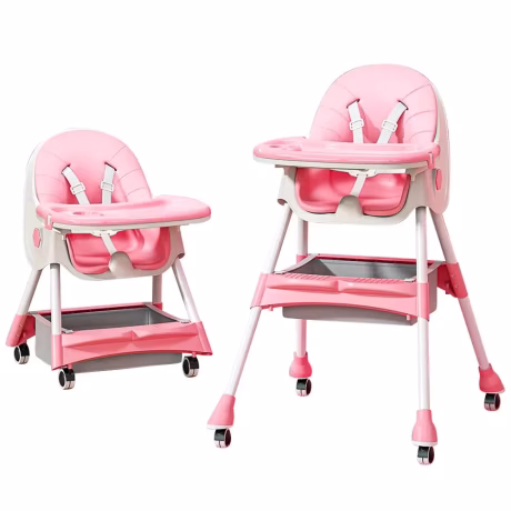 Baby dining chair Portable baby dining table Multifunctional folding dining chair for children