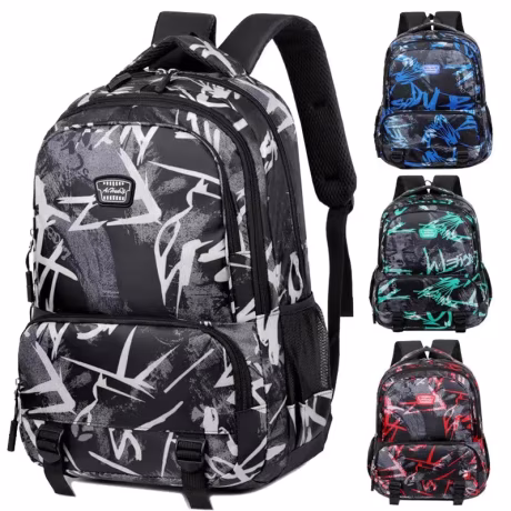 Children School Bags For Boys Men Large Schoolbag Kawaii Primary School Backpack Kids Book Bag Waterproof Laptop Travel Rucksack