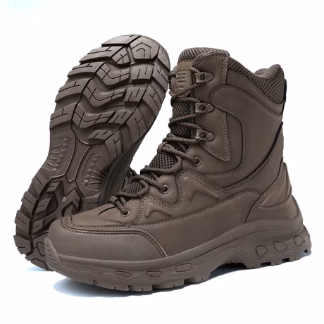 Good Quality Security Guard Selling Mens Women Outdoor Boots Footwear High Desert Botas Waterproof Wear Resistant Hunting Boots