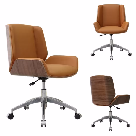 Guangdong furniture office computer wooden design hotel leisure thickness plywood office chairs
