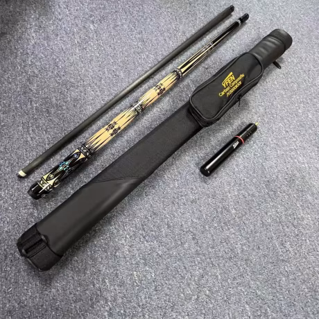High-tech Yfen Carbon Fiber Shaft Handmade Inlay 11.75mm/12.5mm Tip Billiard Pool Cue Stick With Cue Bag And Extension Set