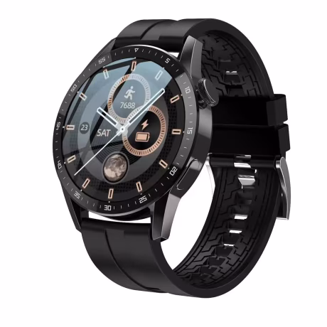 Newest T3pro smartwatch round touch screen BT call Movement Path Heart Rate Monitor Fitness sports watches smart watch