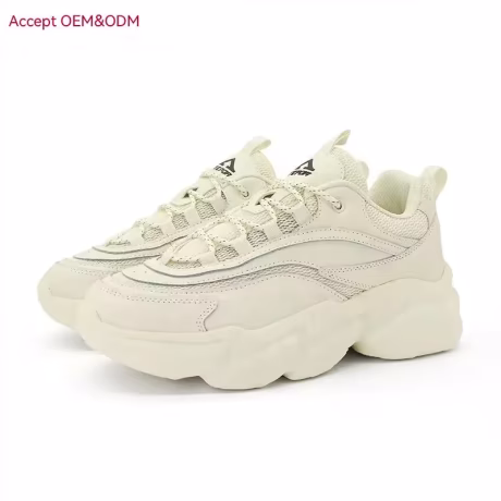 OEM ODM custom brand couple lightweight height increasing massage sports shoes women anti slip chunky sneakers casual shoes men